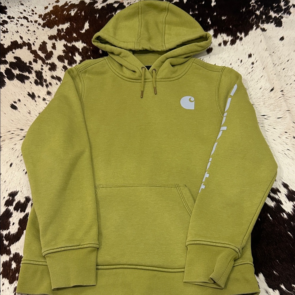 Carhartt Moss Green Pullover Hoodie